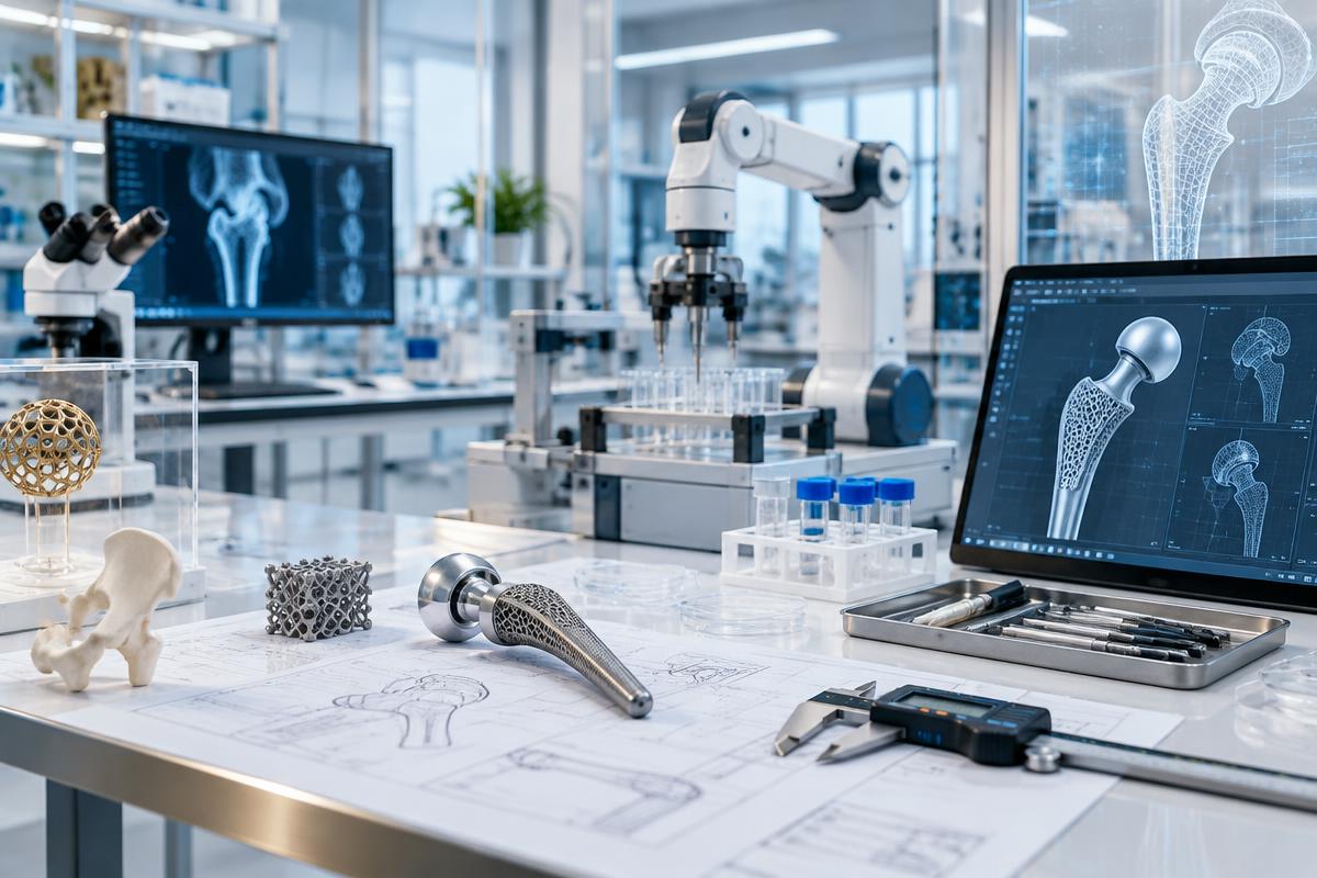 Biomedical engineering lab automation and CAD workspace